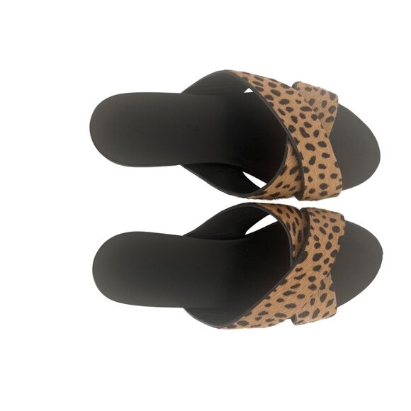 Jenni Kayne Leopard Print Slide Sandals - Picture 4 of 6